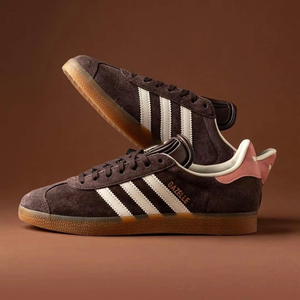 GAZELLE CASTANHO BEGE ROSA
