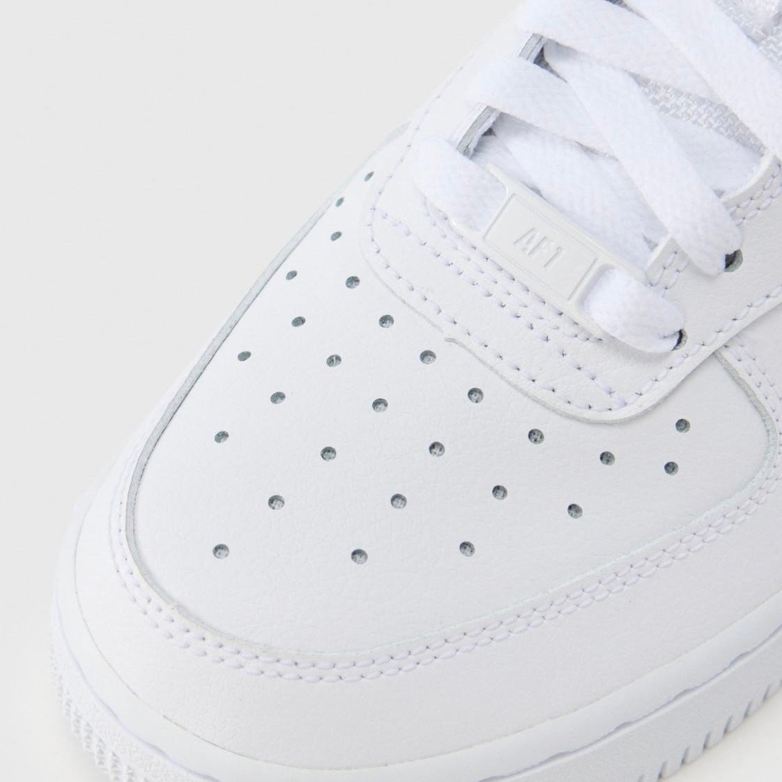 NIKE AIR FORCE BRANCO LARANJA