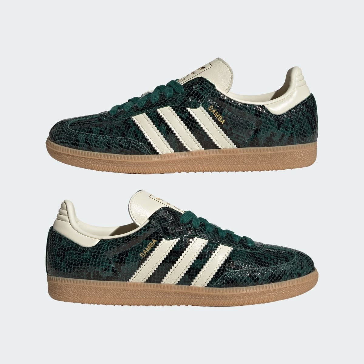 SAMBA OG SNAKESKIN VERDE