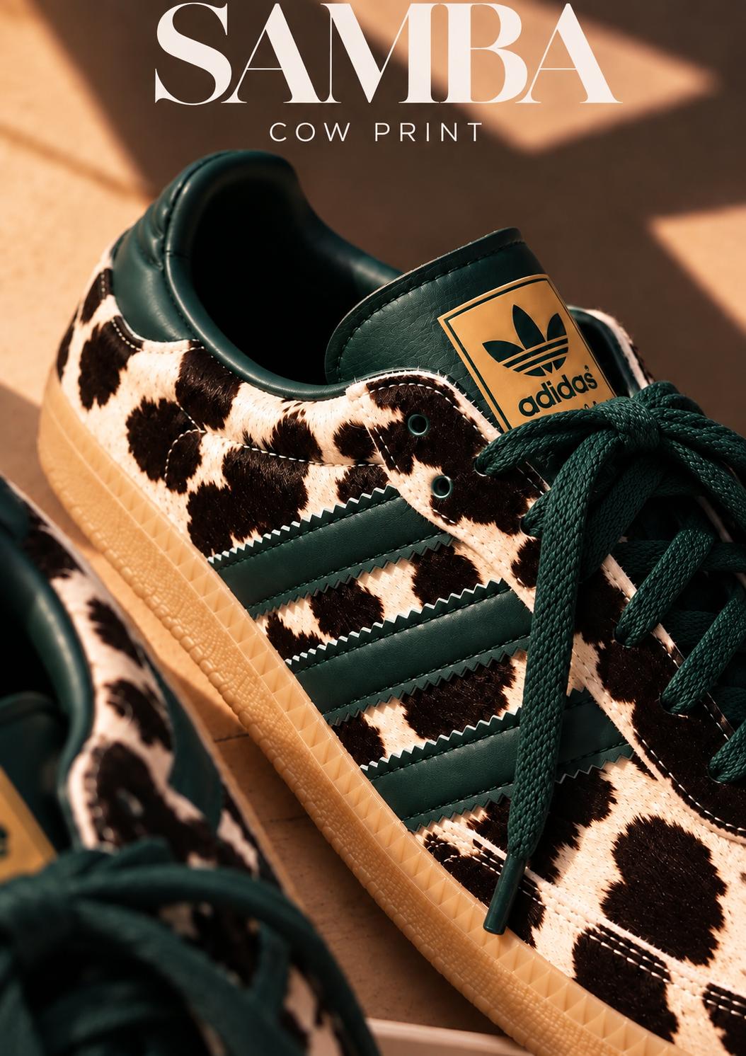 SAMBA OG COW PRINT GREEN