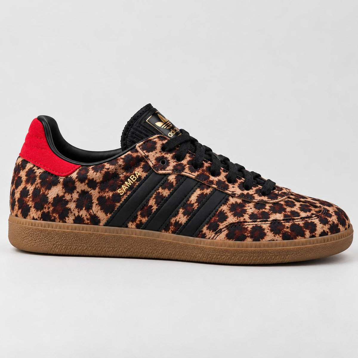 SAMBA LEOPARD RED BLACK