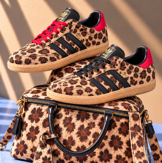 SAMBA LEOPARD RED BLACK