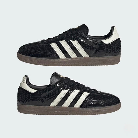 SAMBA OG SNAKESKIN PRETO BRANCO