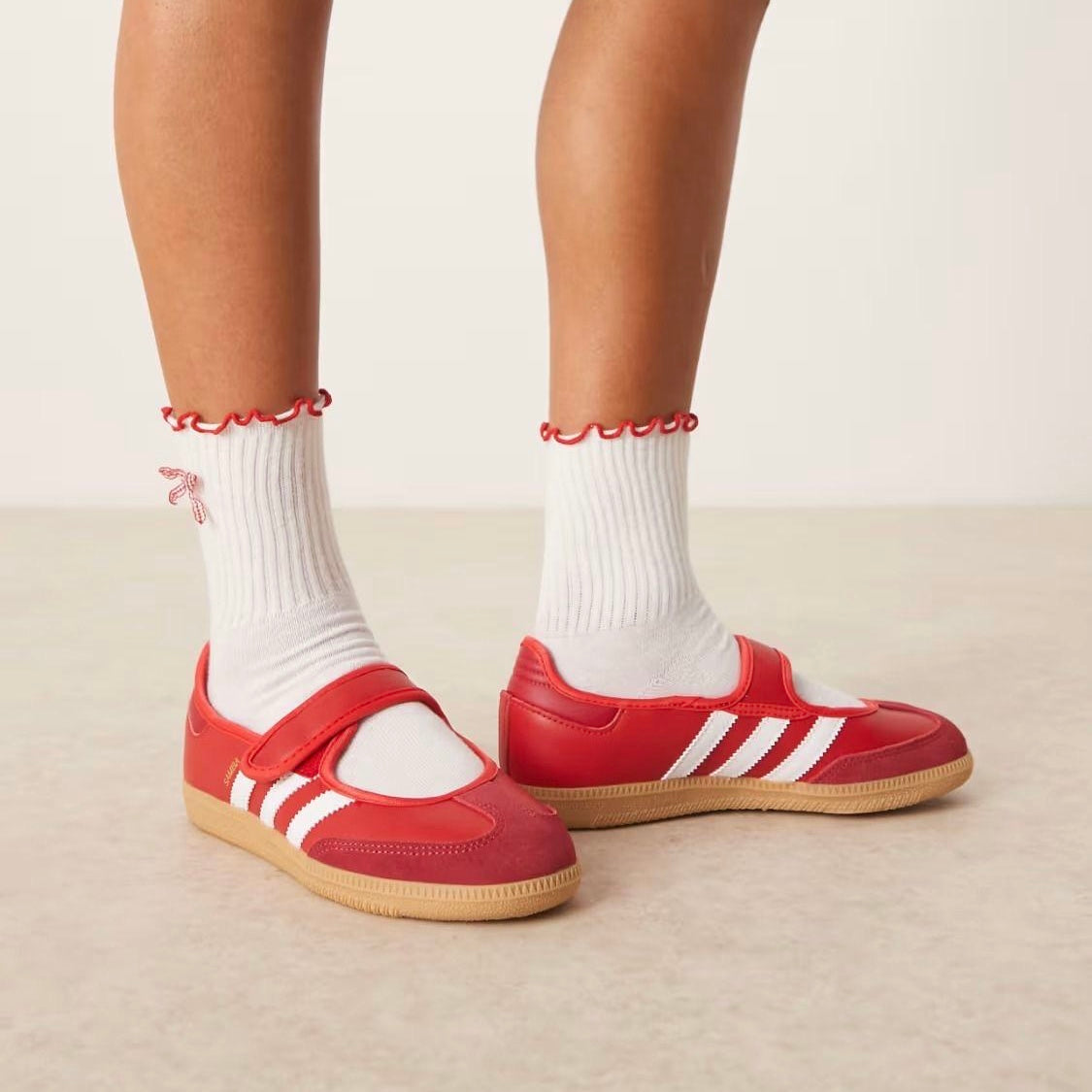 SAMBA MARY JANE VERMELHO – SneakRush Shoes