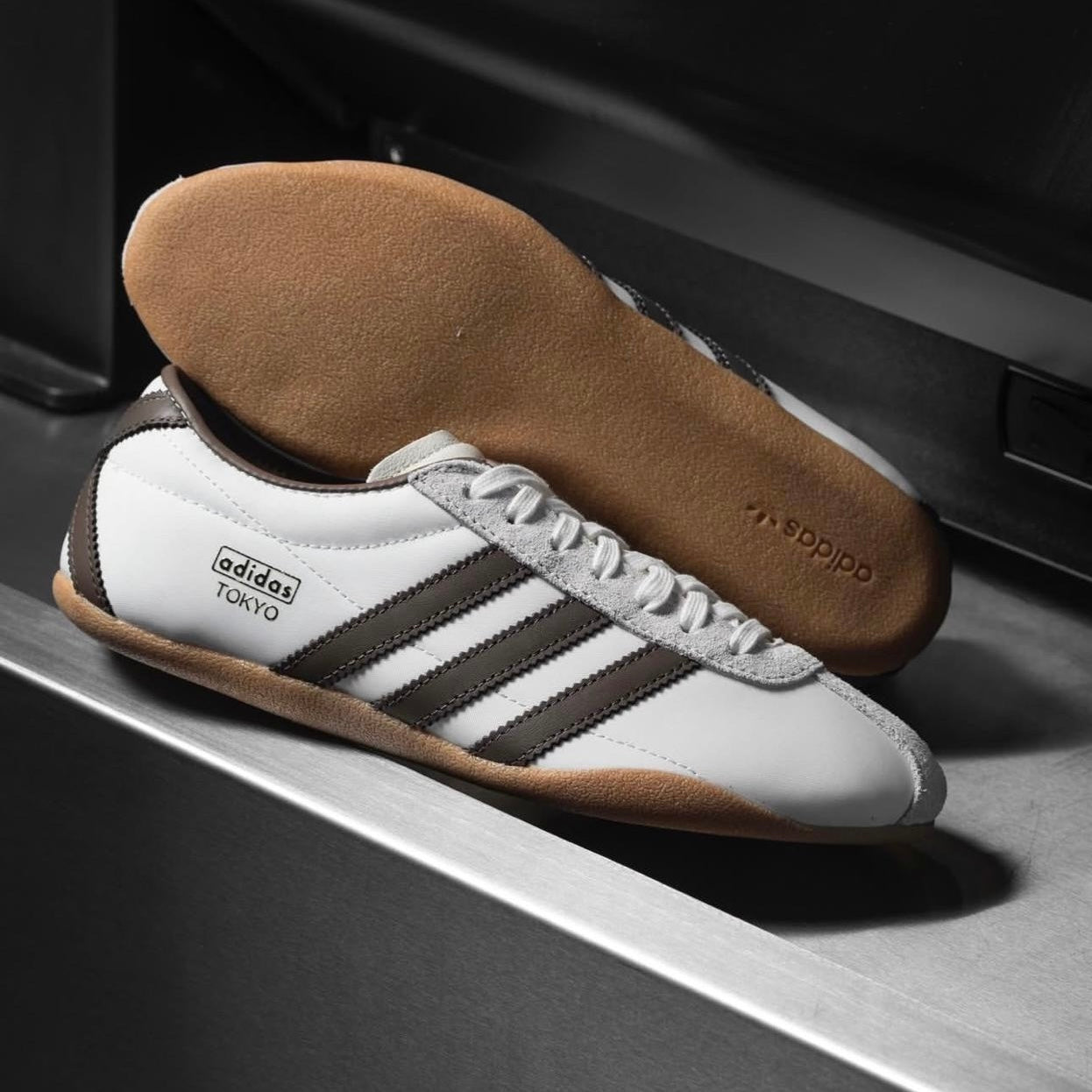 ADIDAS TOKIO BRANCO CASTANHO