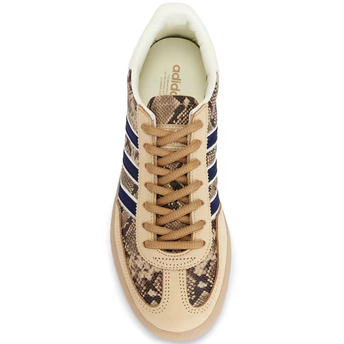 SPEZIAL SNAKESKIN BEGE AZUL