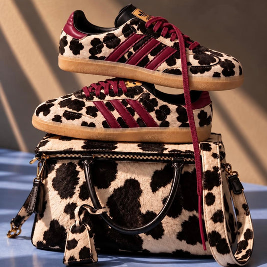 SAMBA COW PRINT BORDEAUX