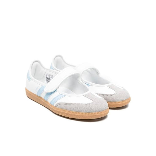 SAMBA MARY JANE BRANCO AZUL