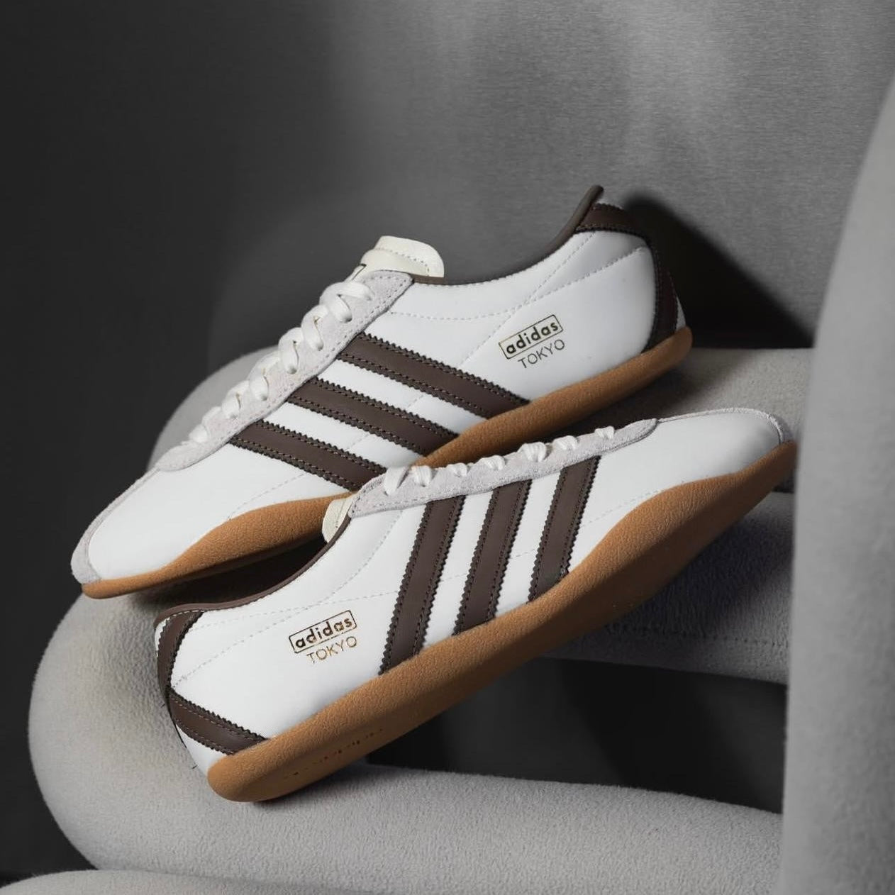 ADIDAS TOKIO BRANCO CASTANHO