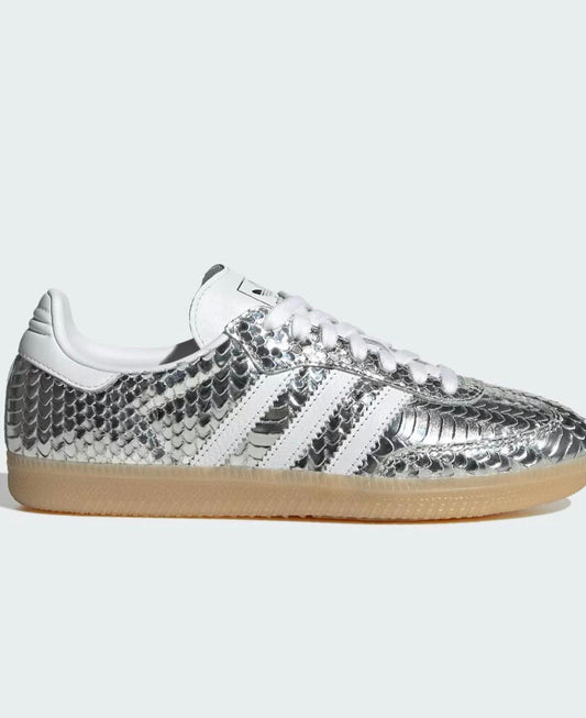 SAMBA OG SNAKESKIN PRATA