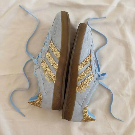 GAZELLE INDOOR BLUE GOLD