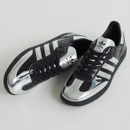 SAMBA VERNIZ PRETO PRATA