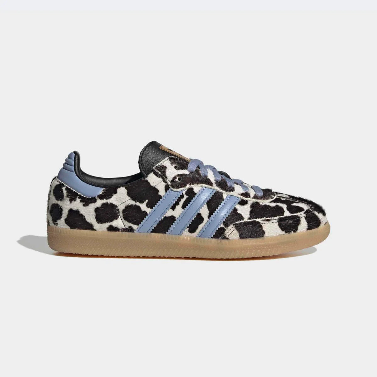 SAMBA OG COW PRINT WHITE/BLACK