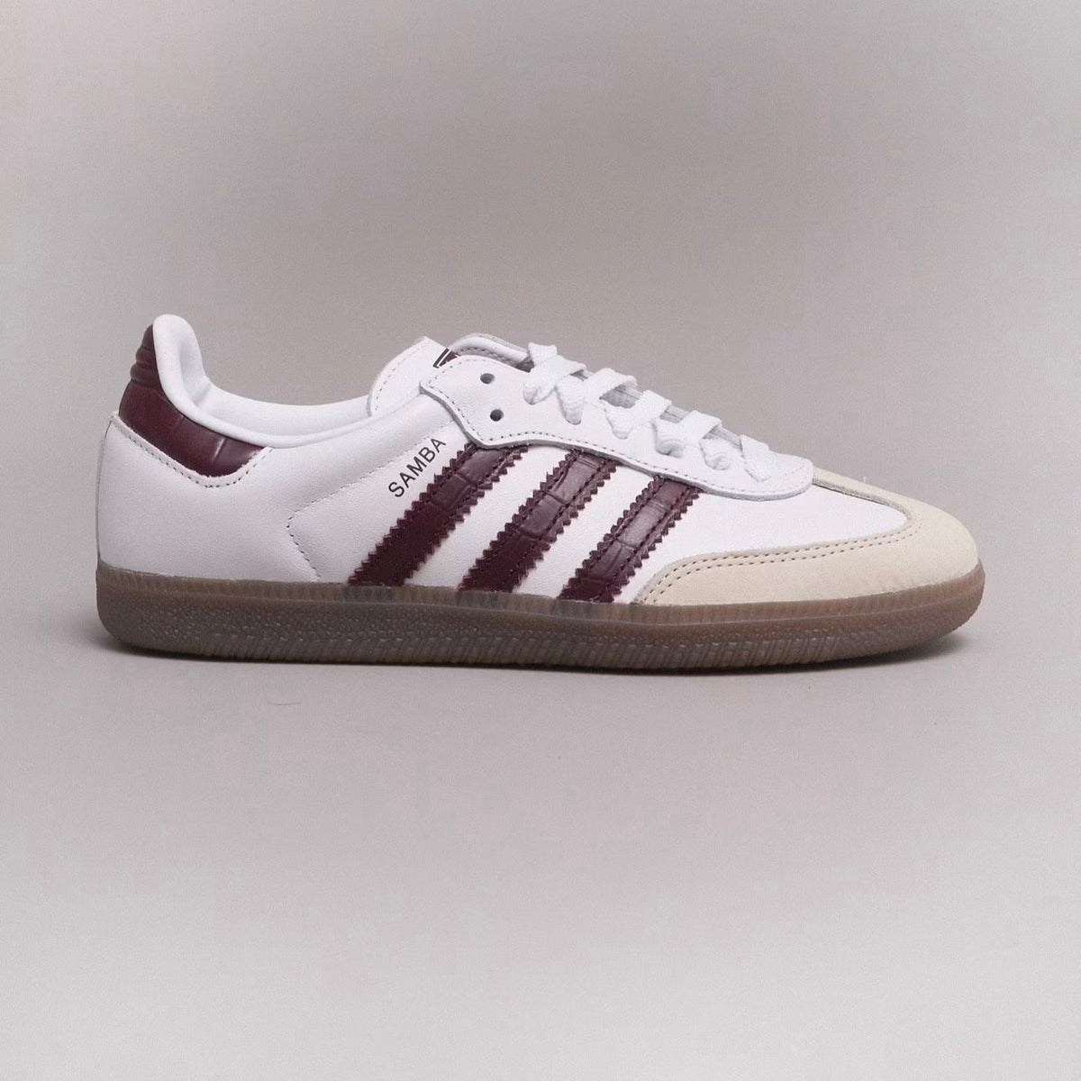 SAMBA WHITE SNAKE Burgundy